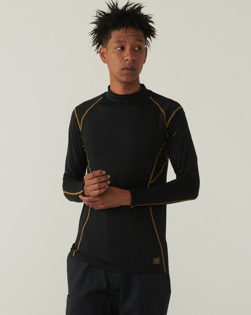 83250 ハイネックロングスリーブシャツ