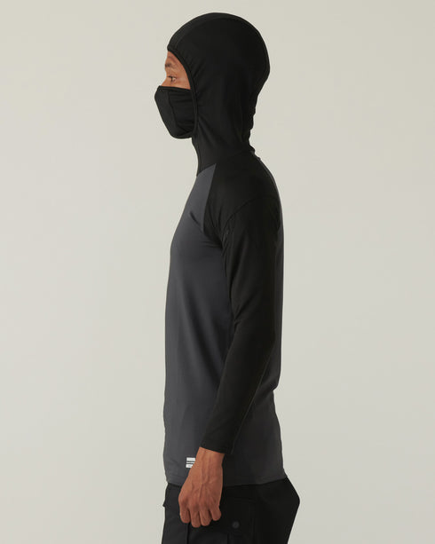 80151 スペースシールドロングスリーブフーディー