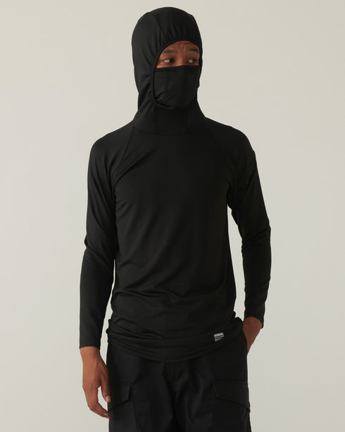 80151 スペースシールドロングスリーブフーディー