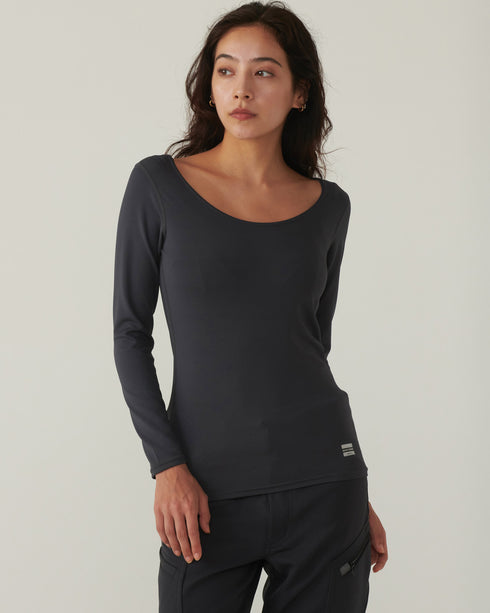 80152 スペースシールドレディースロングスリーブシャツ