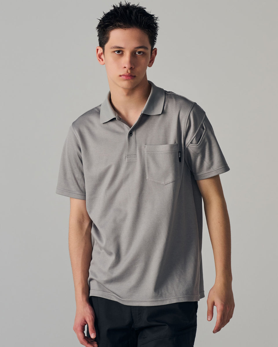 2265 TecRecycショートスリーブポロシャツ – TS DESIGN