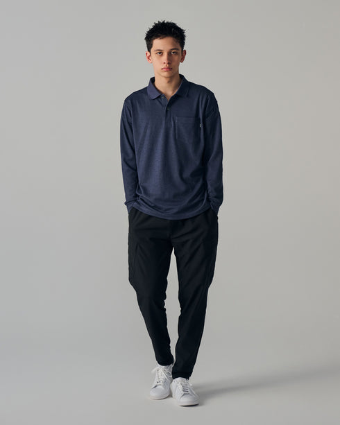 2275 TecRecycロングスリーブポロシャツ