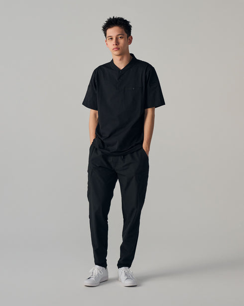 85651 TS DEOドッツヘンリーネックシャツ