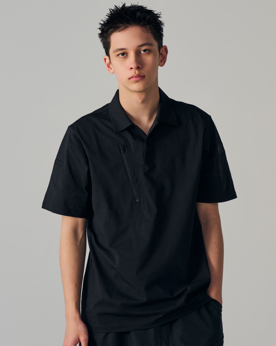 DETW スナップポロシャツ 25ss 作業服の通販 TS DEOドッツショートスリーブポロシャツ TS
