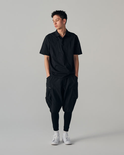 8565 TS DEOドッツショートスリーブポロシャツ