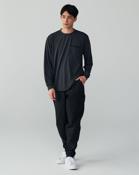 50351 DRYドッツロングスリーブTシャツ