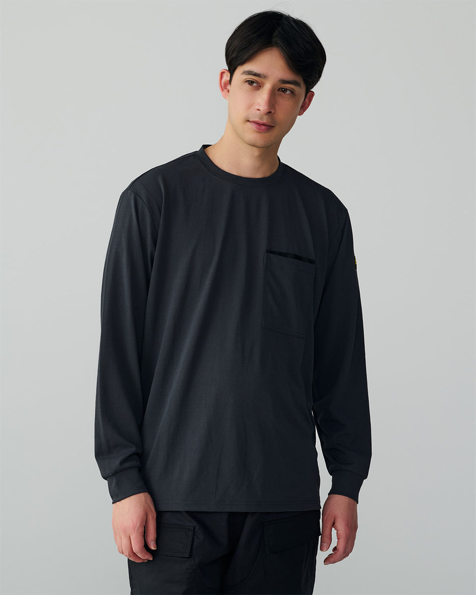 50351 DRYドッツロングスリーブTシャツ – TS DESIGN