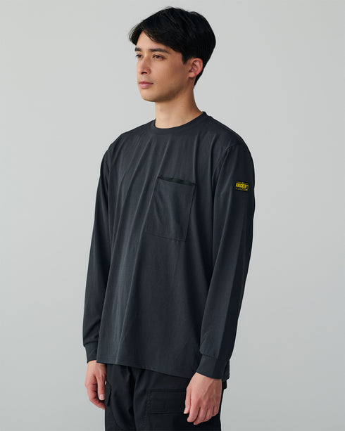 50351 DRYドッツロングスリーブTシャツ