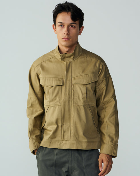1116 ストレッチコットンツイルジャケット【10月中旬入荷予定】