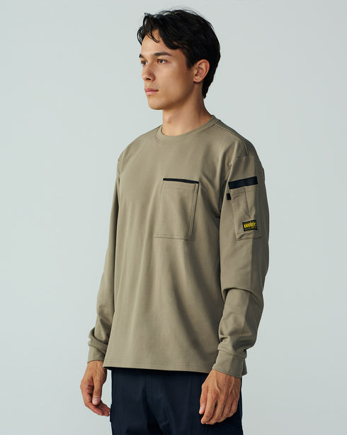 55350 ニッカーズドライワッフルロングスリーブTシャツ【10月上旬入荷予定】