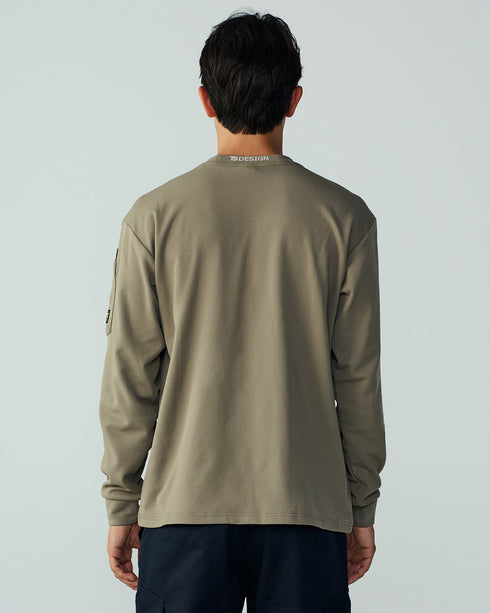 55350 ニッカーズドライワッフルロングスリーブTシャツ【10月上旬入荷予定】