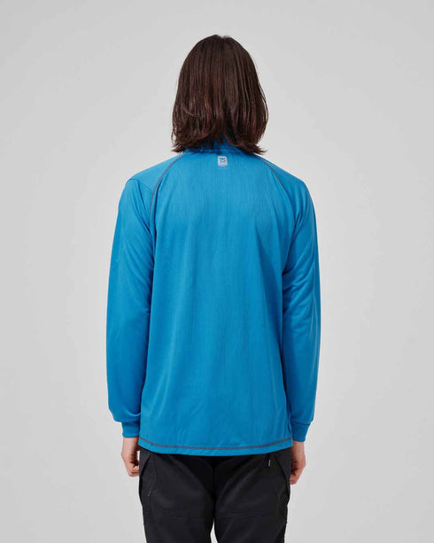 3025 ロングスリーブハーフジップ