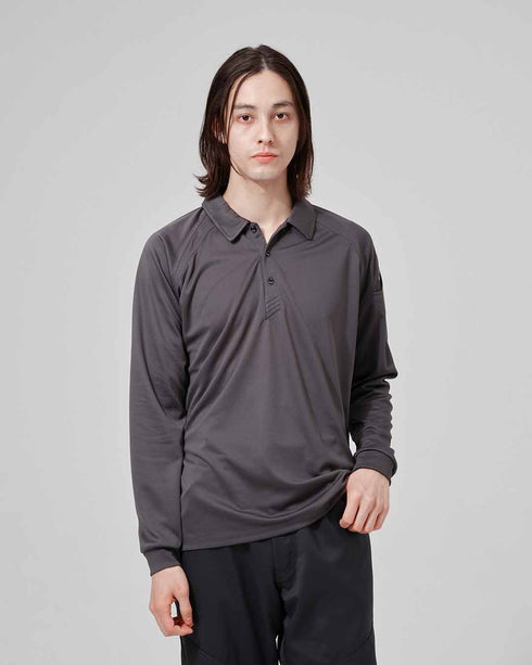 3075 長袖ポロシャツ