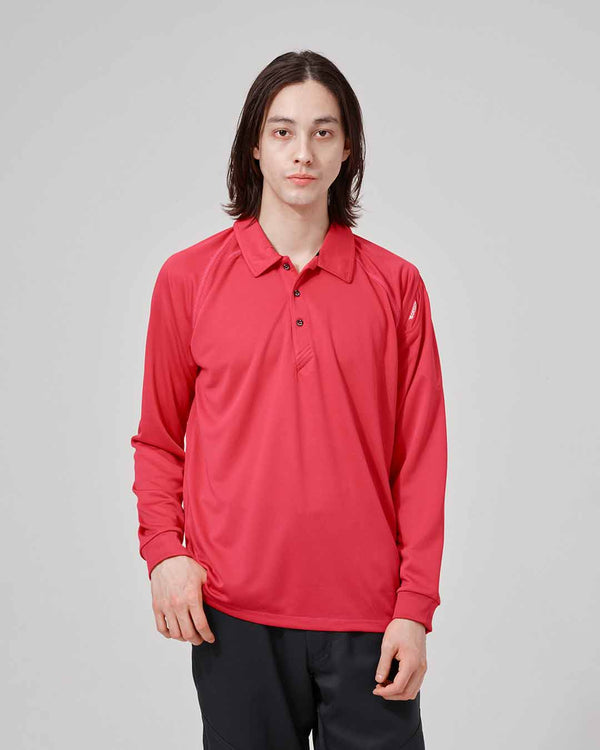 3075 長袖ポロシャツ