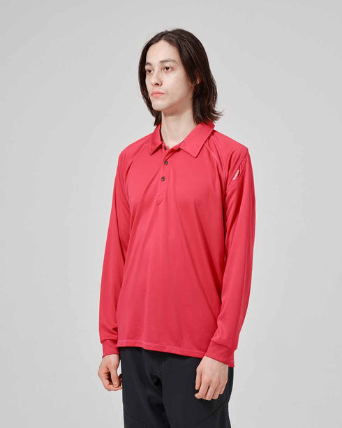 3075 長袖ポロシャツ