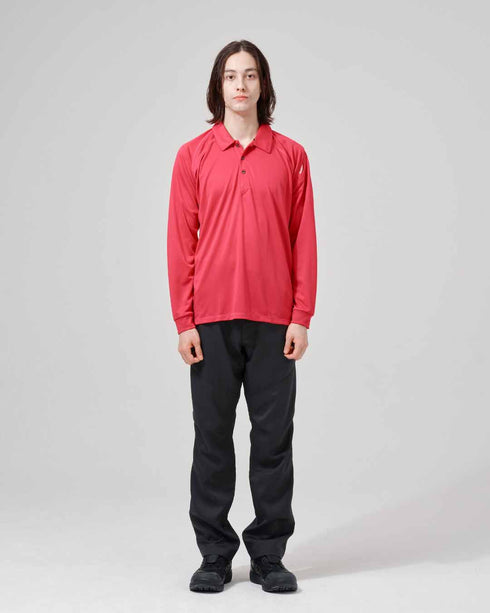 3075 長袖ポロシャツ