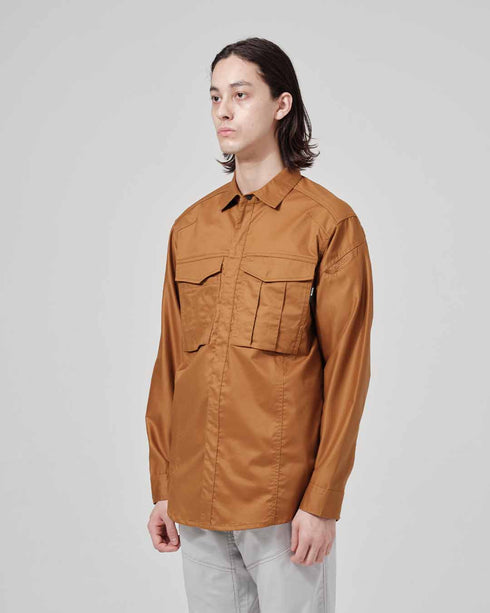 3605 ハイブリッドコットンライトシャツ