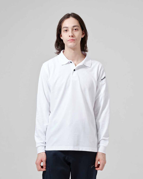 4075 ESロングスリーブポロシャツ