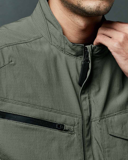 4606 TS4Dナイロンドッツジャケット