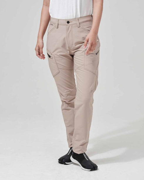 46141 エコハイブリッドダブルクロスレディースカーゴパンツ