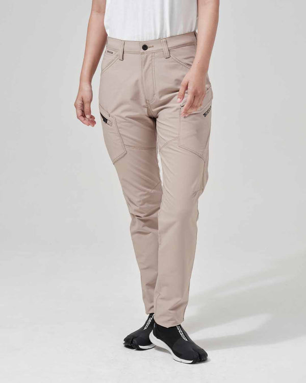 46141 エコハイブリッドダブルクロスレディースカーゴパンツ