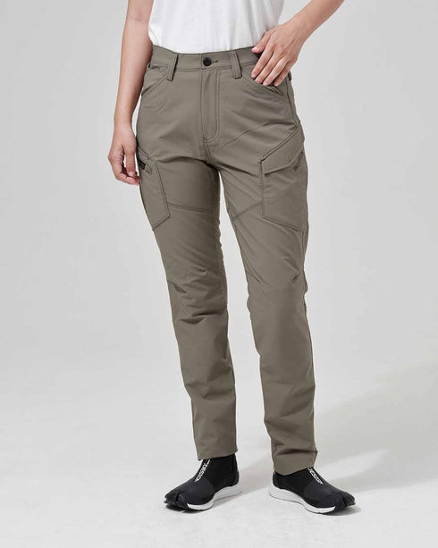 46141 エコハイブリッドダブルクロスレディースカーゴパンツ