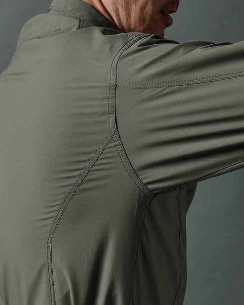 4615 エコハイブリッドダブルクロスライトシャツ