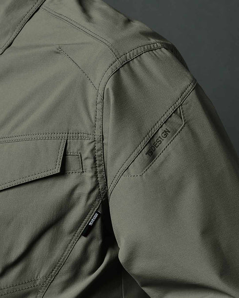 4615 エコハイブリッドダブルクロスライトシャツ