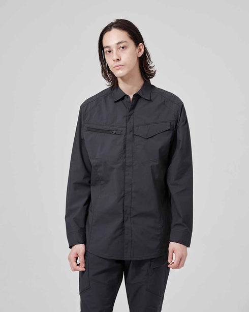 4615 エコハイブリッドダブルクロスライトシャツ