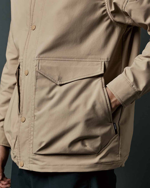 4617 エコハイブリッドダブルクロスコーチジャケット