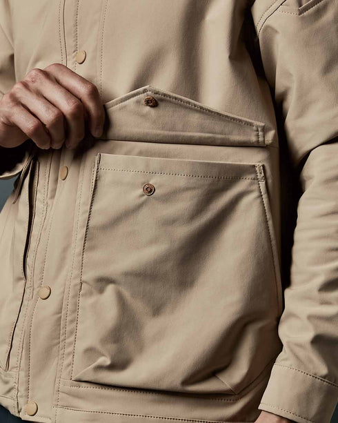 4617 エコハイブリッドダブルクロスコーチジャケット