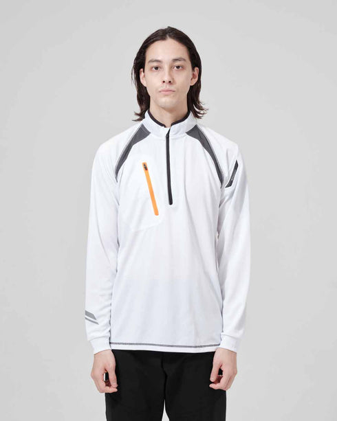 5025 FLASH ロングスリーブハーフジップ【廃番予定】