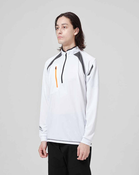 5025 FLASH ロングスリーブハーフジップ【廃番予定】