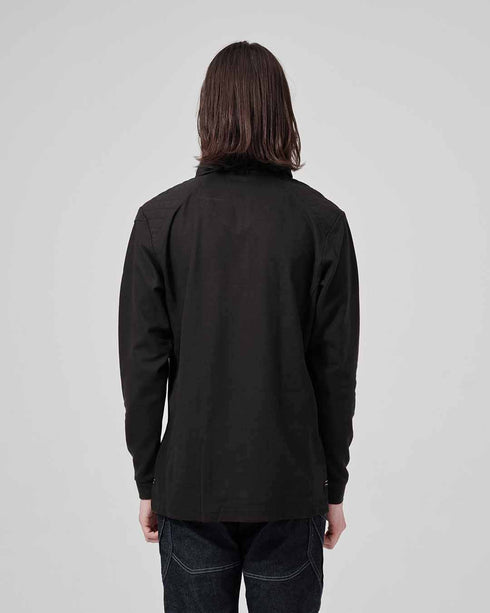 5105 ワークニットロングポロシャツ