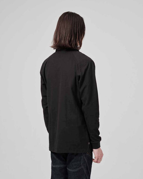 5105 ワークニットロングポロシャツ