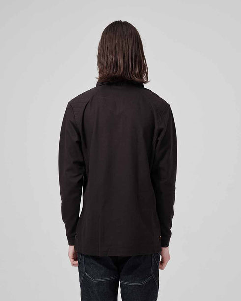 5105 ワークニットロングポロシャツ