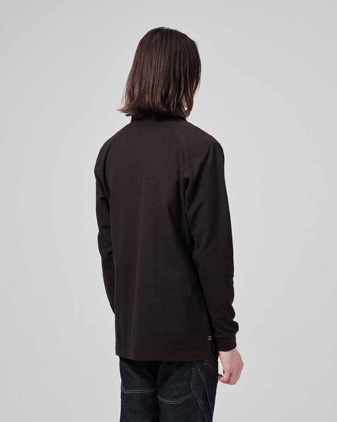 5105 ワークニットロングポロシャツ