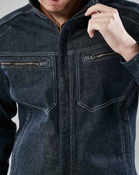 両脇ファスナーポケット