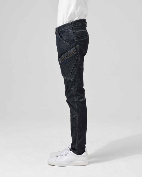 5144 メンズスリムカーゴパンツ