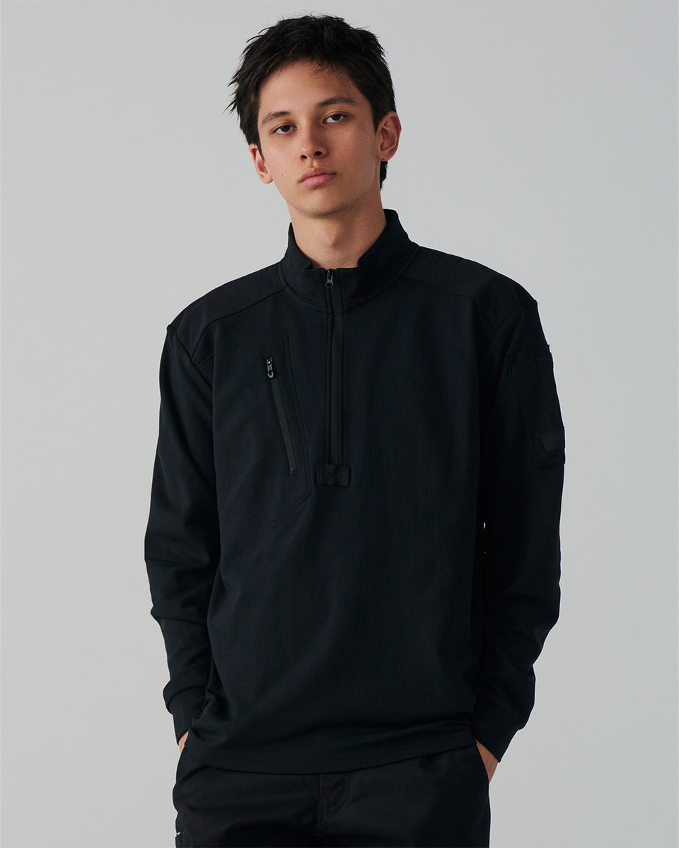 5531 ニッカーズドライワッフルハーフジップ – TS DESIGN