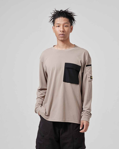 55351 ニッカーズドライロングスリーブTシャツ