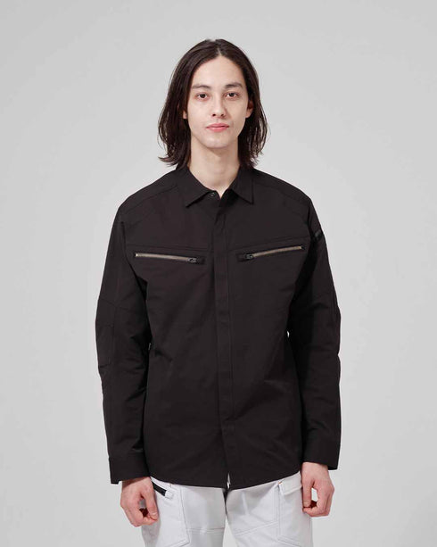 5605 TSエコダブルライトクロスロングスリーブシャツ