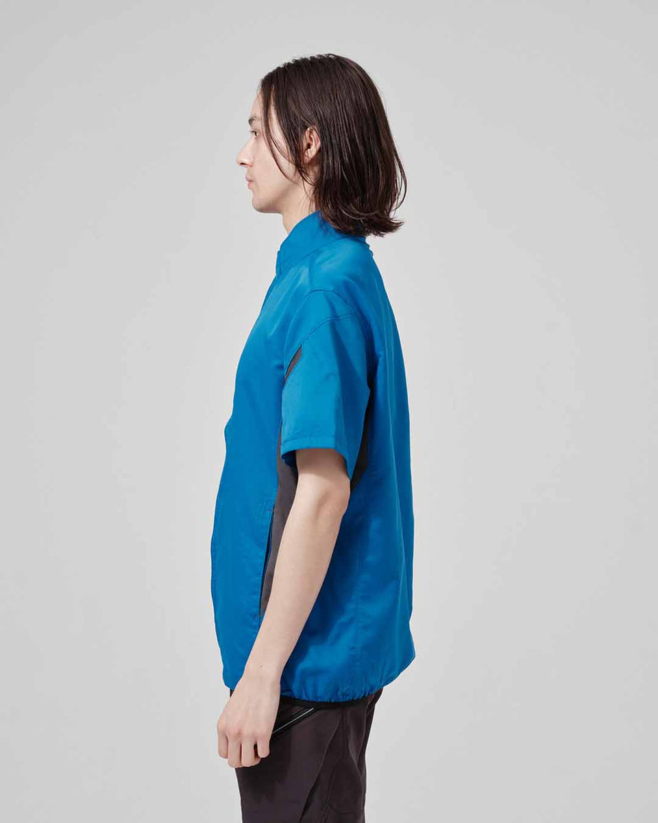 ネイビー パフスリーブ ジャケット 6656 ESスーパーライトストレッチショートスリーブジャケット