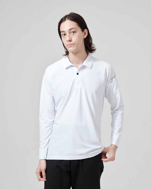 80751 クールアイス長袖ポロシャツ