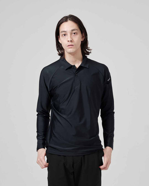 80751 クールアイス長袖ポロシャツ