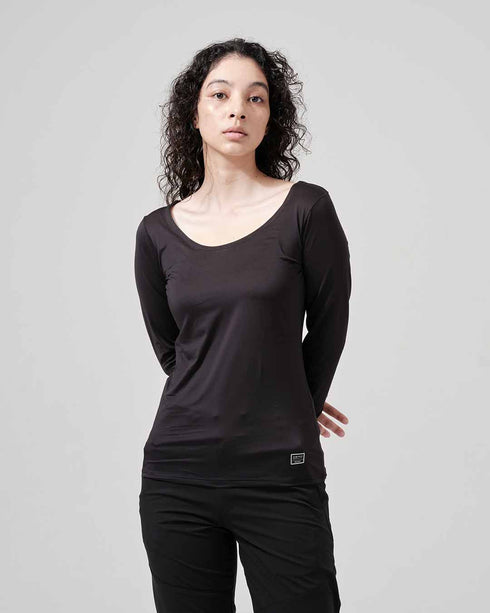 811052 EXライトレディースロングスリーブシャツ