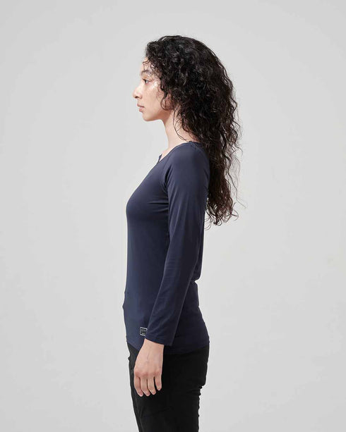 811052 EXライトレディースロングスリーブシャツ