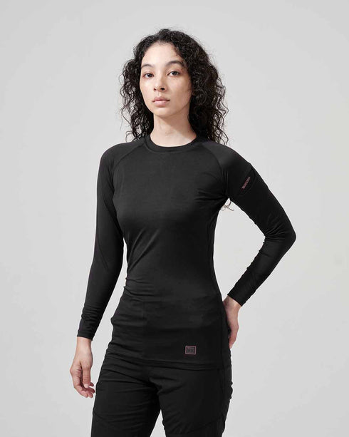 81252 ES DEOレディースロングスリーブシャツ