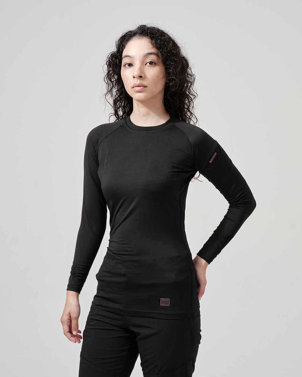 81252 ES DEOレディースロングスリーブシャツ