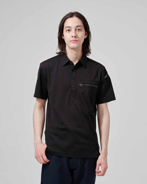 81355 ESワークニットショートポロシャツ